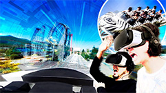 VR アトラクション「ほぼドドンパ」