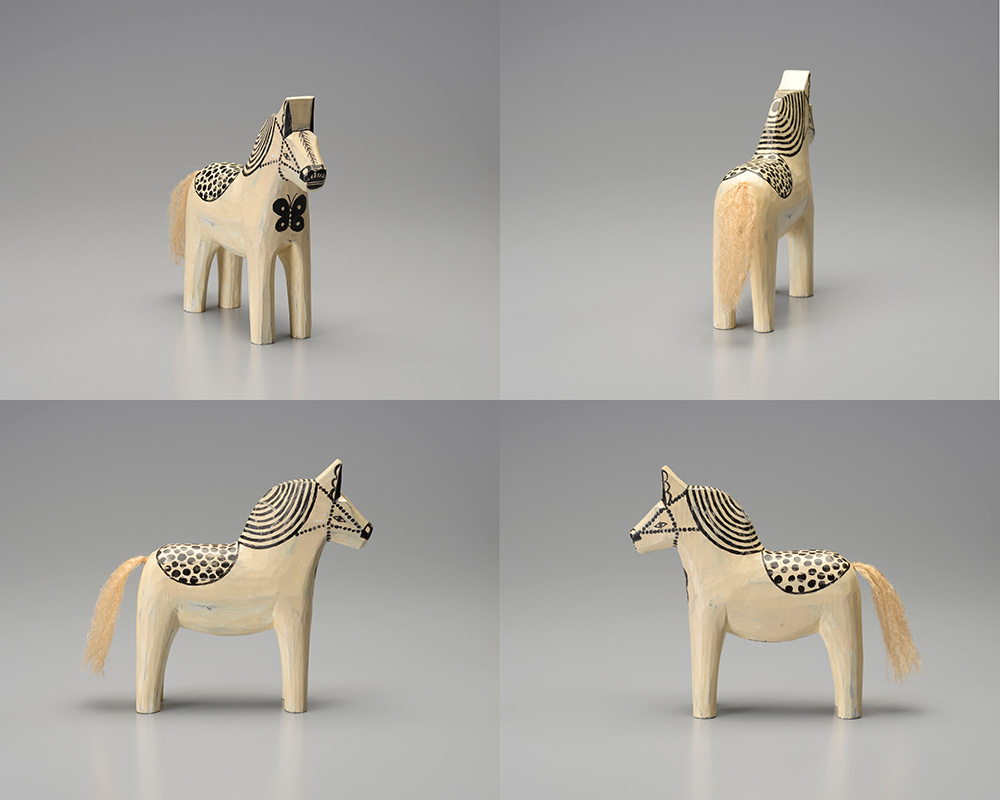 fred A　皆川 明　絵付けダーラナホース