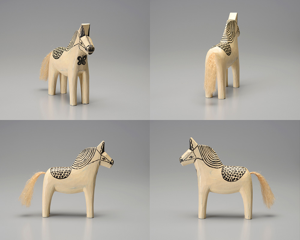 fred C　皆川 明　絵付けダーラナホース