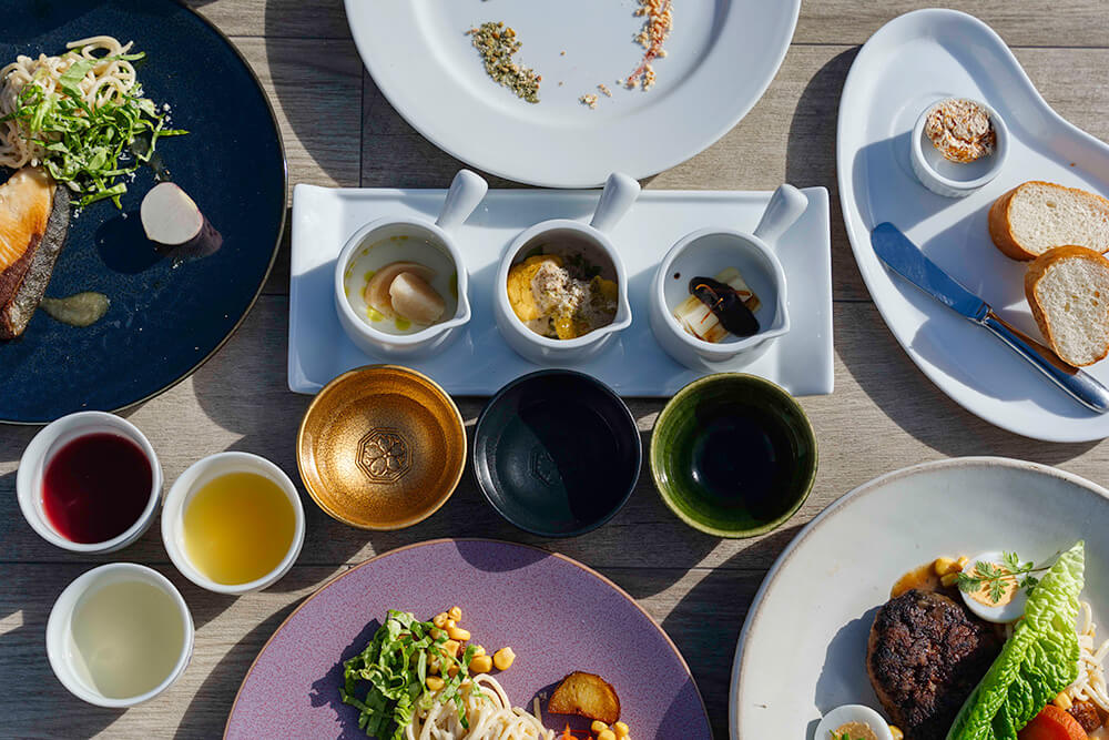 清酒「敷嶋」旧酒蔵見学ツアー＆特別ペアリングランチ、にじみ