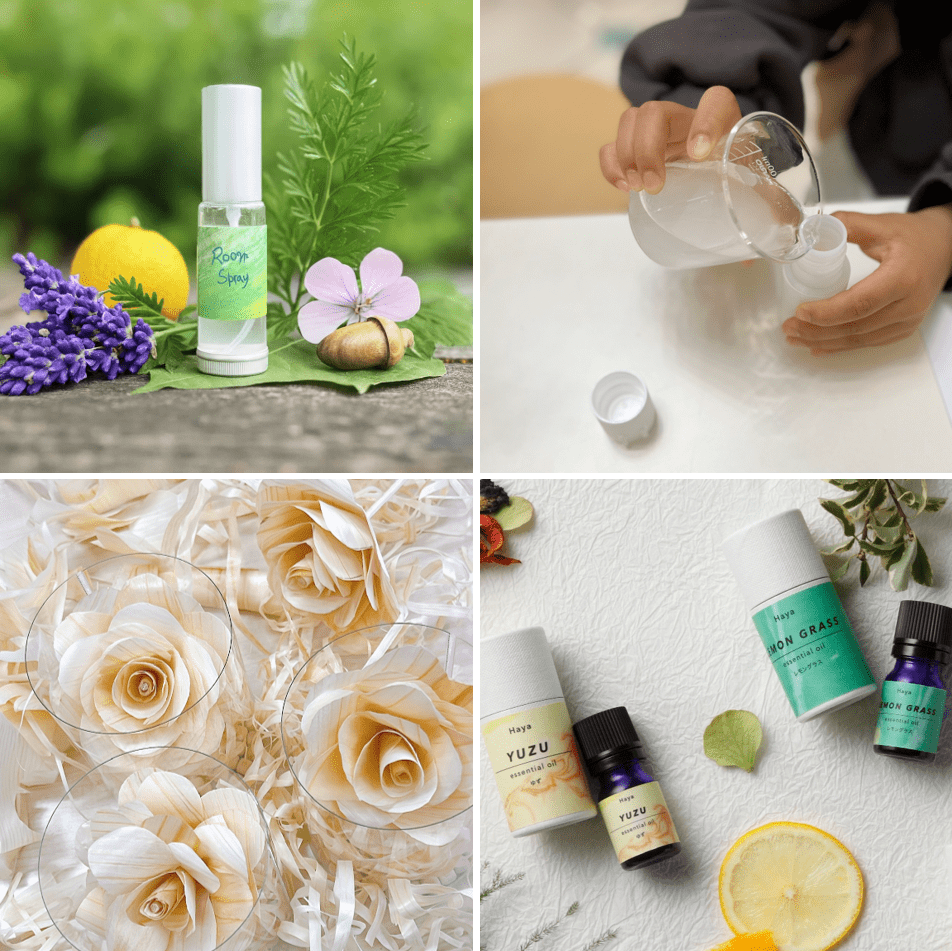 季節を旅する香り体験 ~ミニ蒸留と香りづくり~