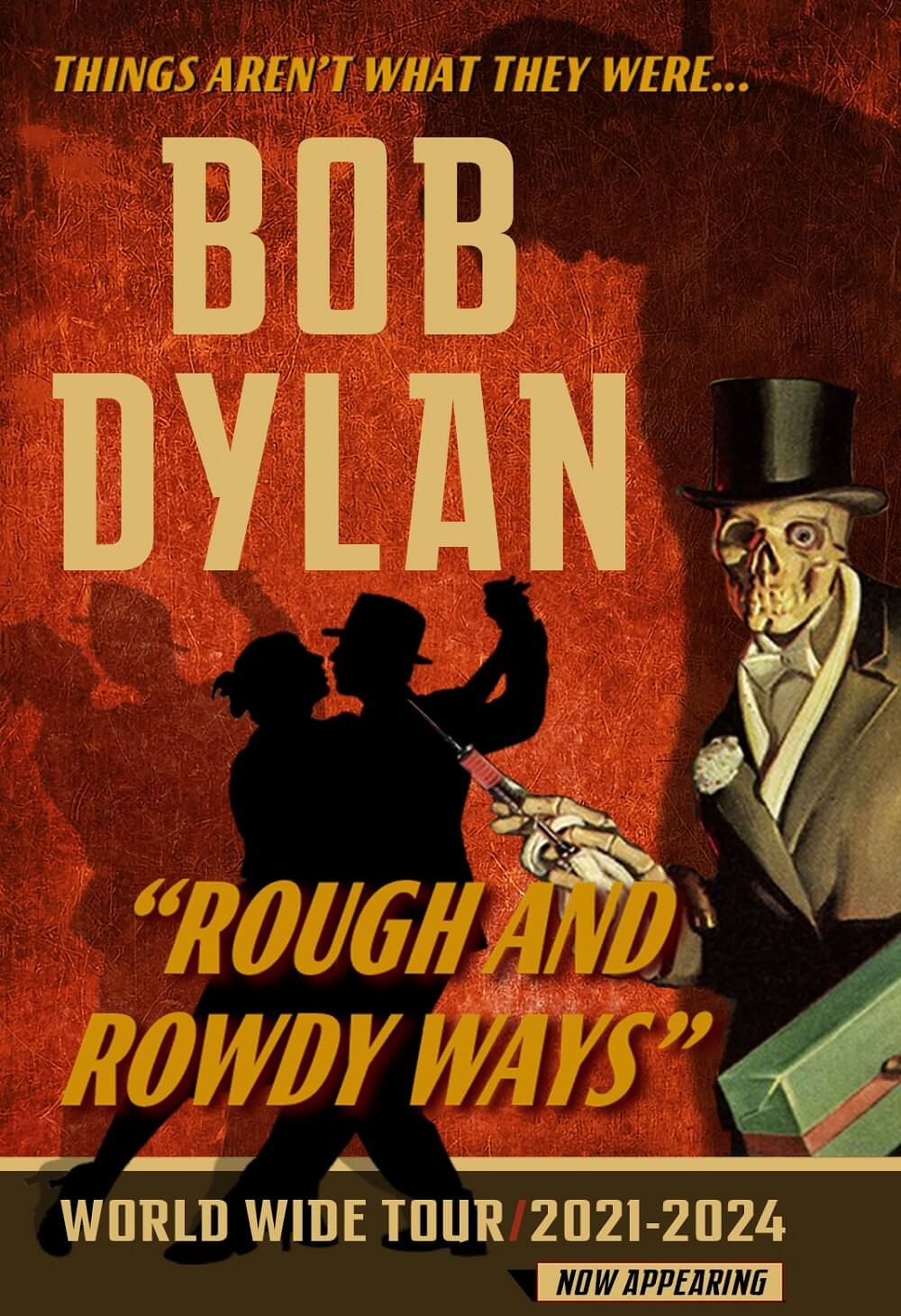 ボブ・ディラン “ROUGH AND ROWDY WAYS” WORLD WIDE TOUR 2021-2024 