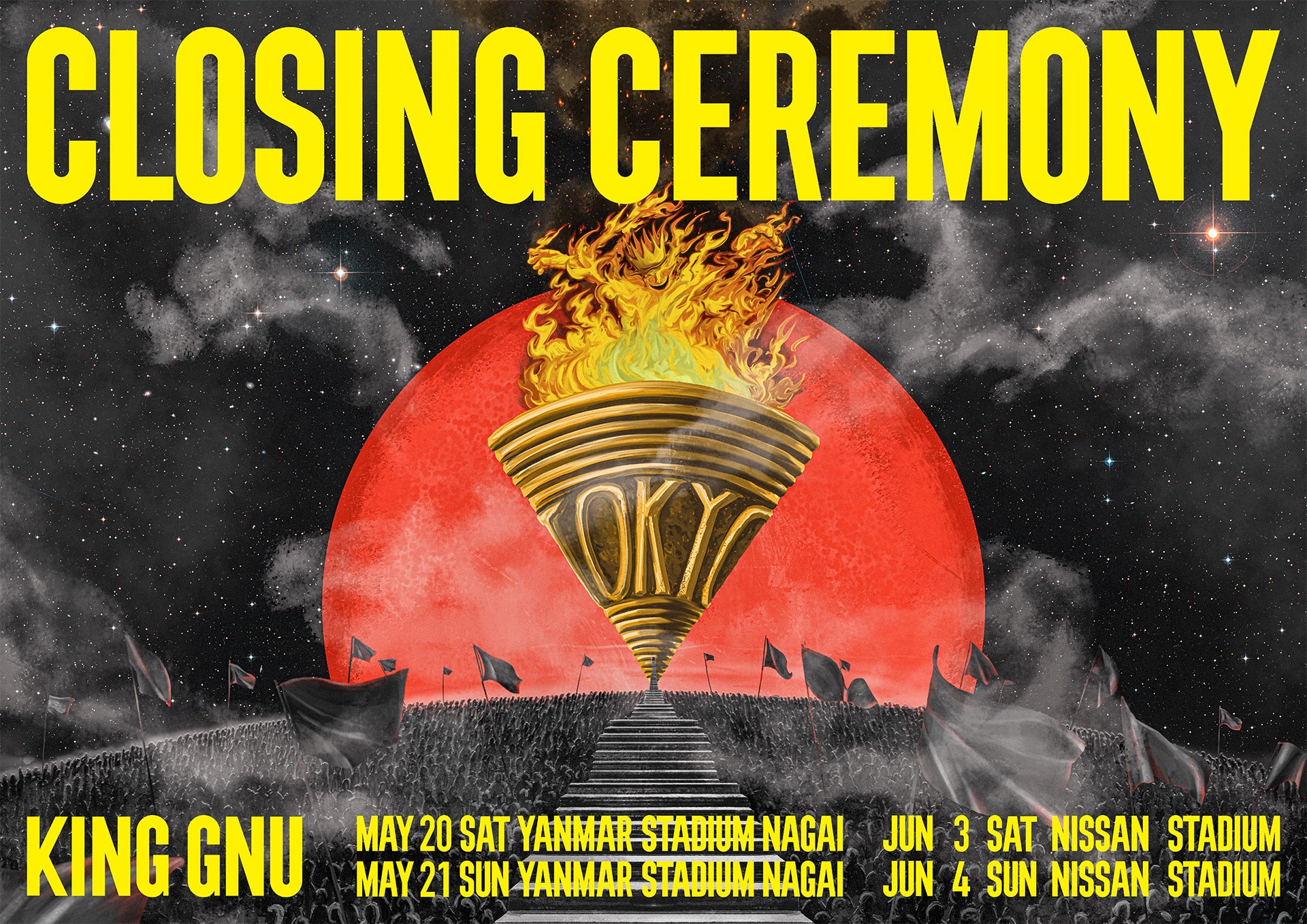 King Gnu Stadium Live Tour 2023 CLOSING CEREMONY