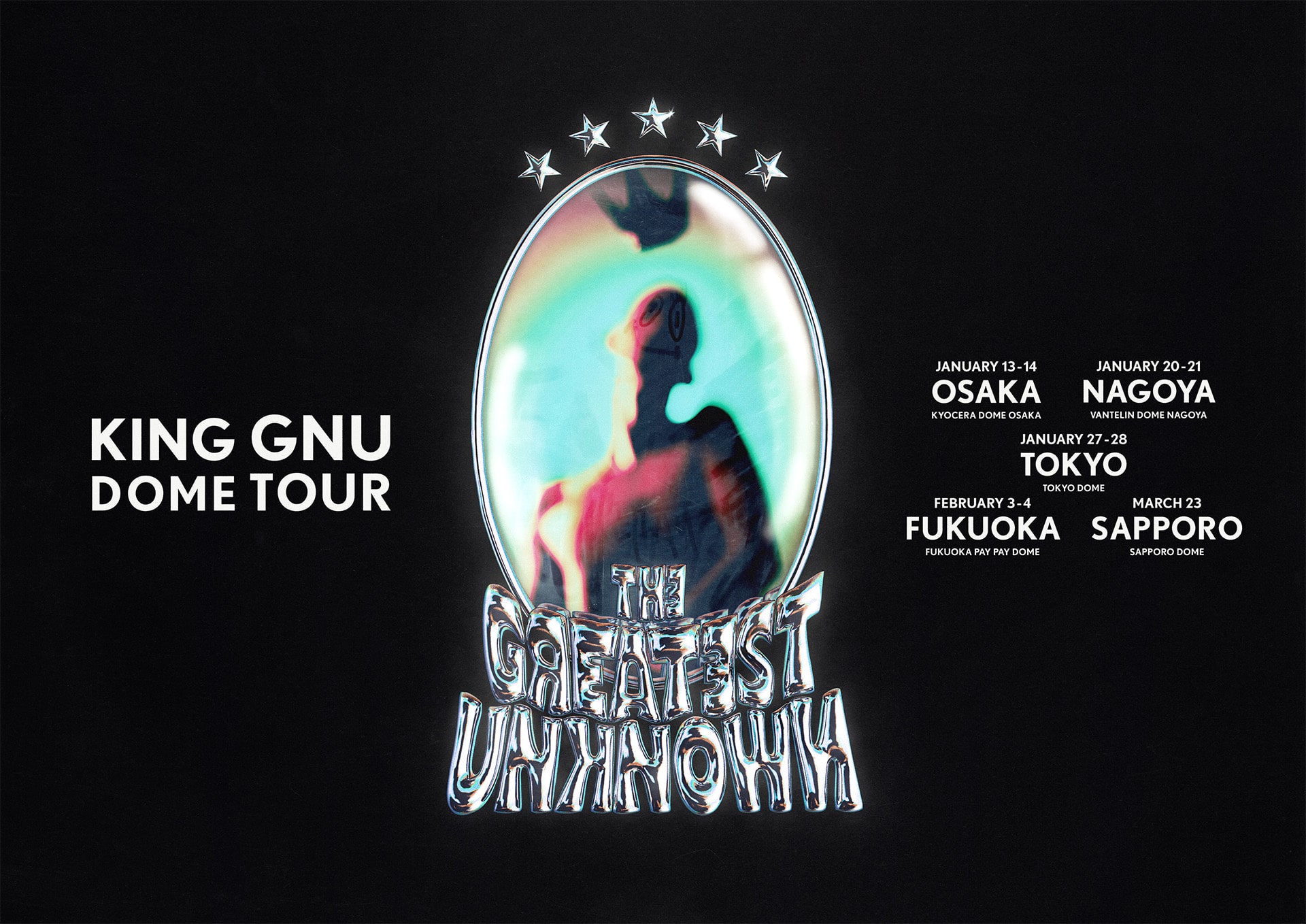 King Gnu Dome Tour『THE GREATEST UNKNOWN』