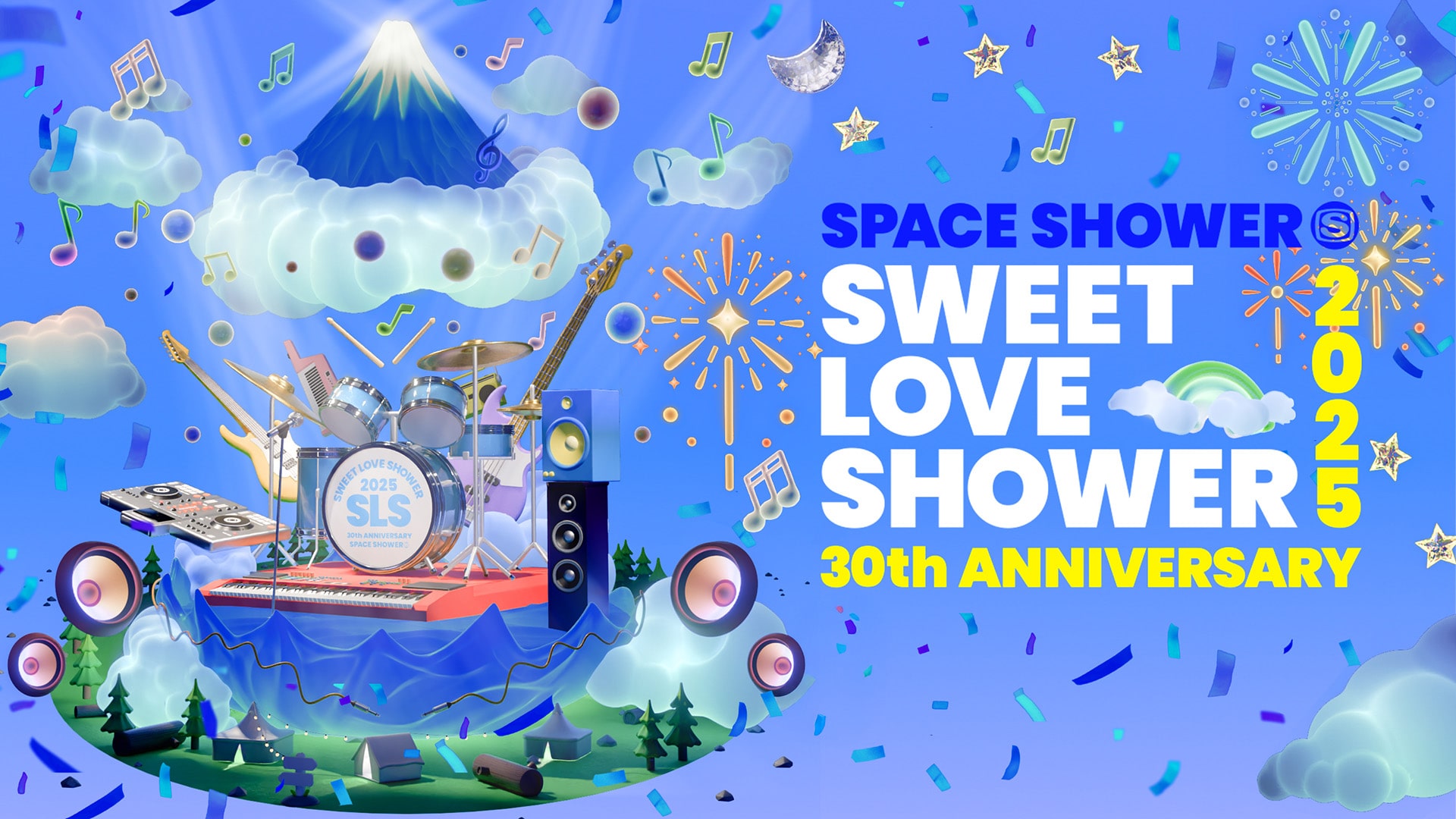 SPACE SHOWER SWEET LOVE SHOWER 2025 30th ANNIVERSARY