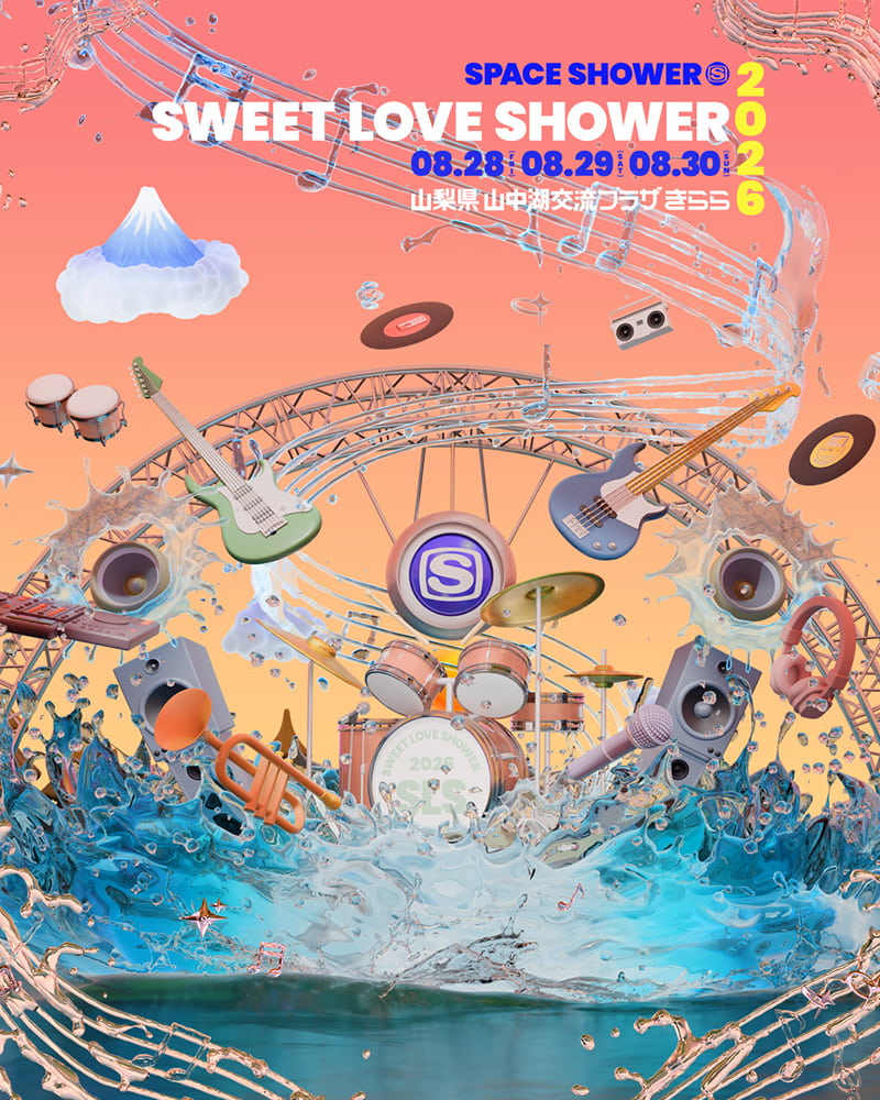SPACE SHOWER SWEET LOVE SHOWER 2026