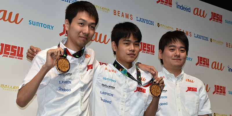 凱旋報告会3選手