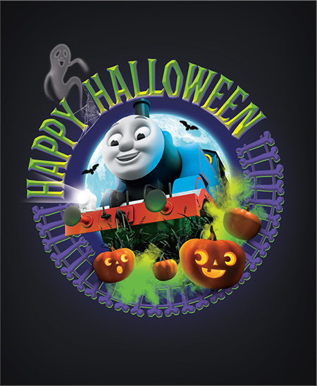 ハロウィン期間 きかんしゃトーマス号