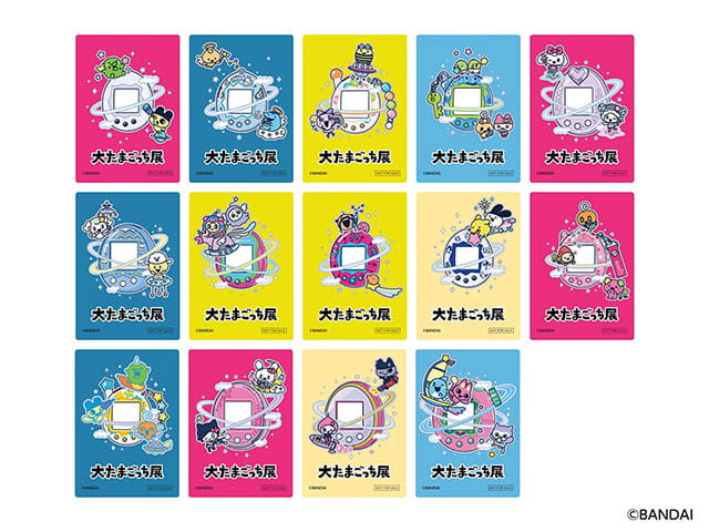 大たまごっち展限定 アクリルカード(全14種)