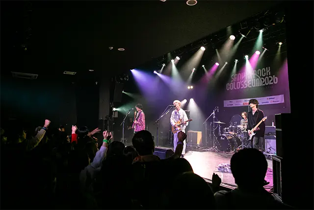 TRACK15が出演するSANUKI ROCK COLOSSEUM 2026のライブステージ