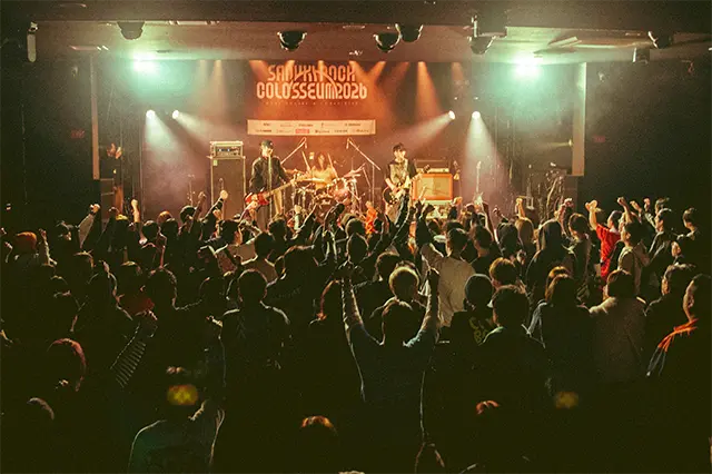 WET DREAMが出演するSANUKI ROCK COLOSSEUM 2026のライブステージ