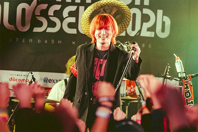 ArakezuriによるSANUKI ROCK COLOSSEUM 2026での演奏シーン