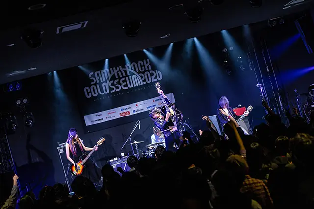 floodが出演するSANUKI ROCK COLOSSEUM 2026のライブパフォーマンス