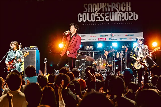THEイナズマ戦隊によるSANUKI ROCK COLOSSEUM 2026のパフォーマンス