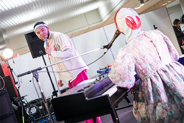 天々高々が出演するSANUKI ROCK COLOSSEUM 2026のライブ風景