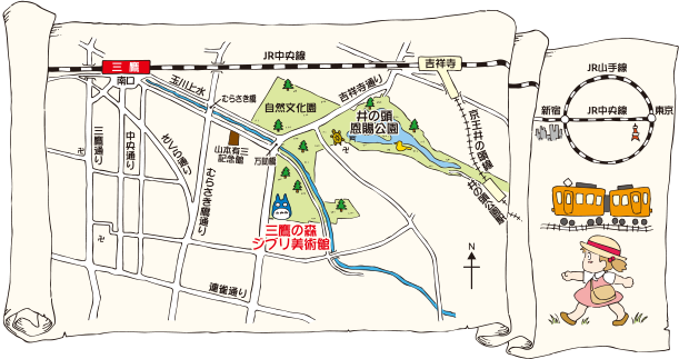 三鷹の森ジブリ美術館【施設情報】 | ローチケ（ローソンチケット）