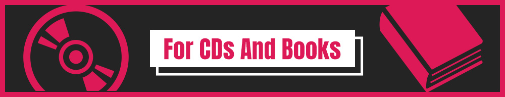 For CDs And Books