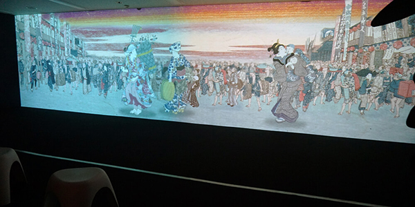 「スーパー浮世絵「江戸の秘密」展」