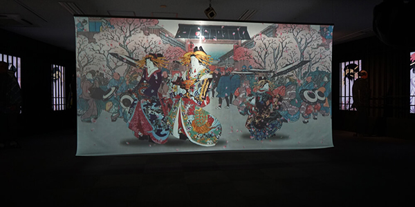 「スーパー浮世絵「江戸の秘密」展」